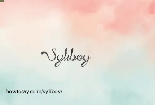 Syliboy