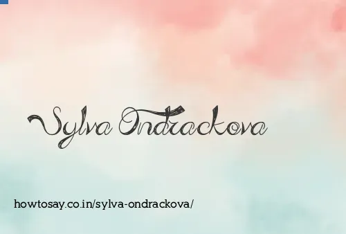 Sylva Ondrackova