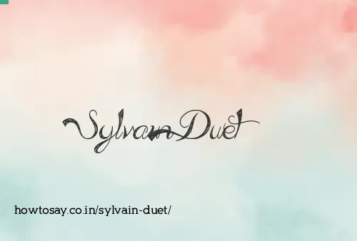 Sylvain Duet