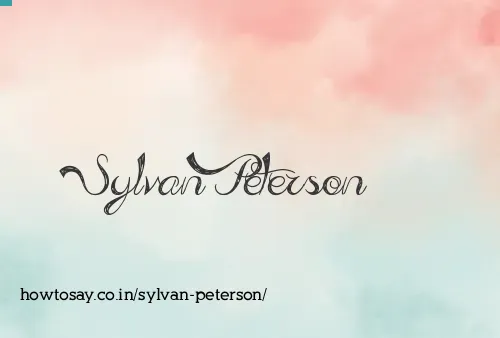 Sylvan Peterson
