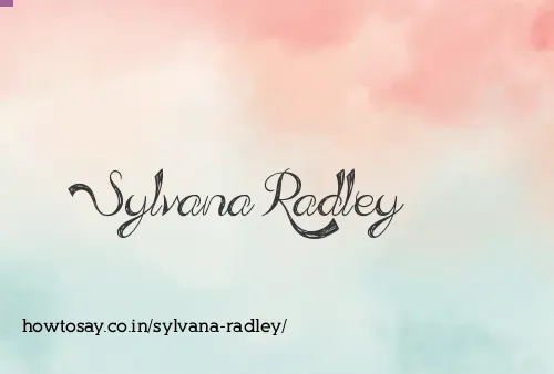 Sylvana Radley