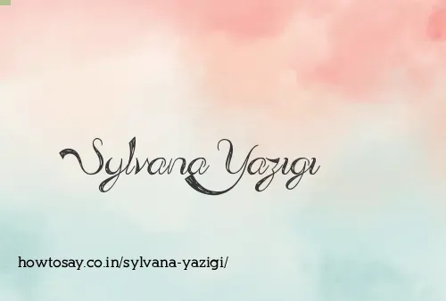 Sylvana Yazigi