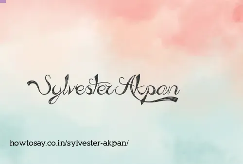 Sylvester Akpan