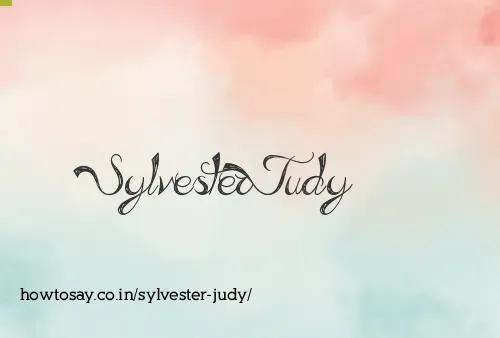 Sylvester Judy