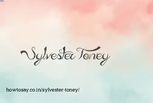 Sylvester Toney