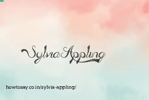 Sylvia Appling