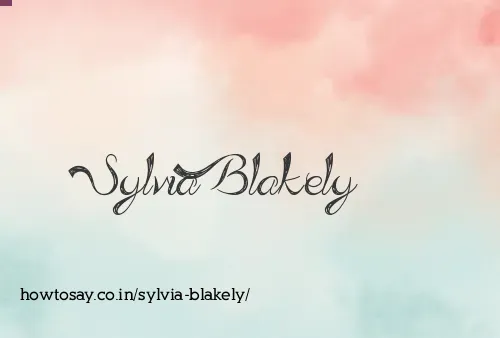 Sylvia Blakely