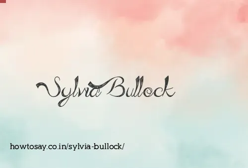 Sylvia Bullock