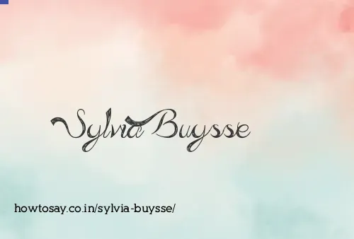 Sylvia Buysse