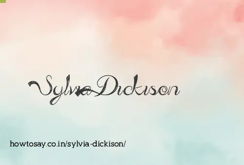 Sylvia Dickison