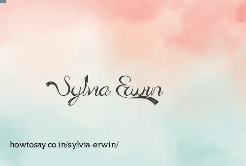 Sylvia Erwin