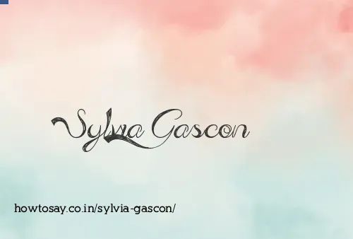 Sylvia Gascon