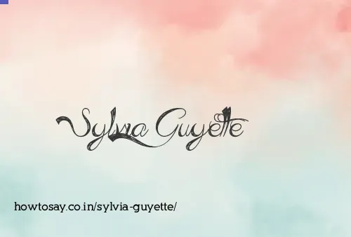 Sylvia Guyette