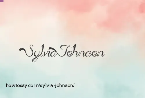 Sylvia Johnaon
