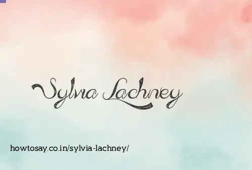 Sylvia Lachney
