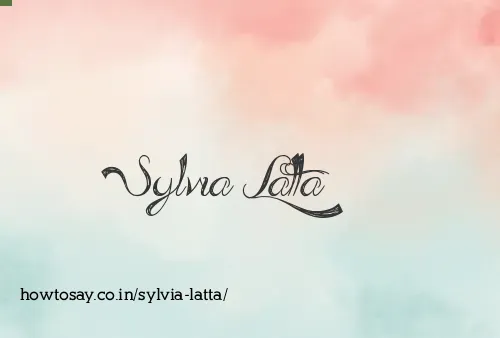 Sylvia Latta