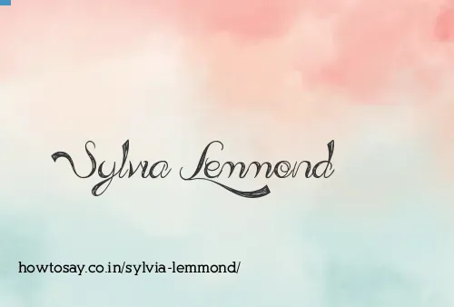 Sylvia Lemmond