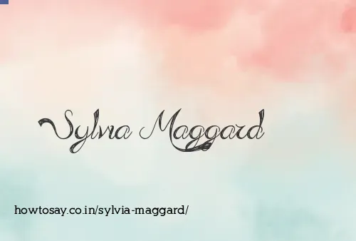 Sylvia Maggard