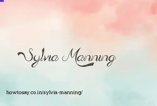 Sylvia Manning