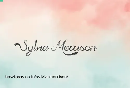 Sylvia Morrison