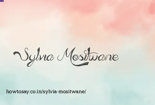 Sylvia Mositwane