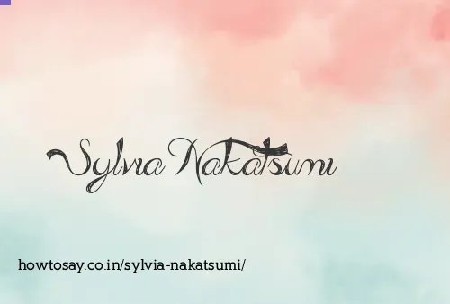 Sylvia Nakatsumi