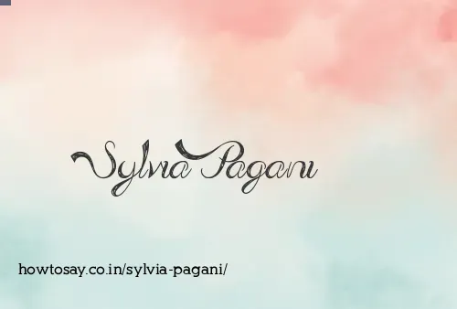 Sylvia Pagani