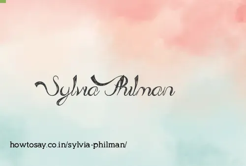 Sylvia Philman