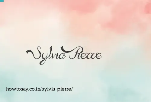 Sylvia Pierre