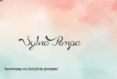 Sylvia Pompa