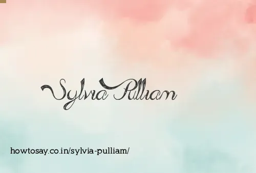 Sylvia Pulliam