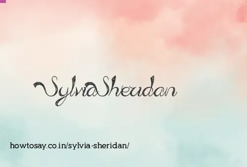 Sylvia Sheridan
