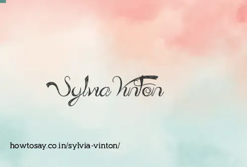 Sylvia Vinton