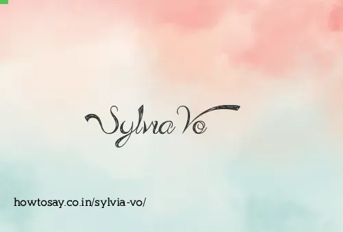 Sylvia Vo