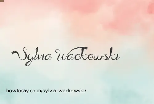 Sylvia Wackowski