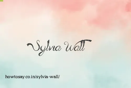 Sylvia Wall