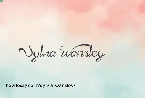 Sylvia Wansley