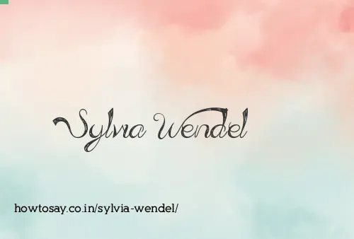 Sylvia Wendel