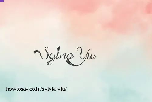 Sylvia Yiu
