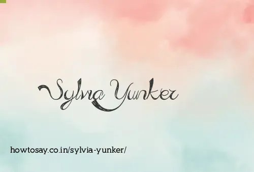Sylvia Yunker