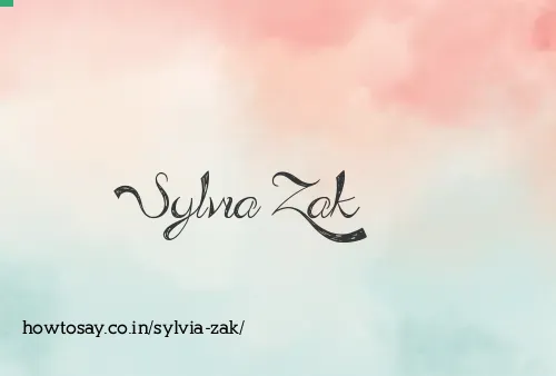 Sylvia Zak