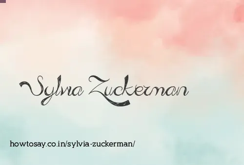Sylvia Zuckerman