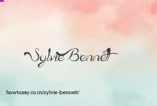 Sylvie Bennett