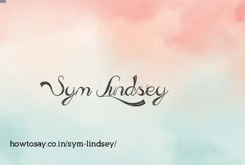 Sym Lindsey