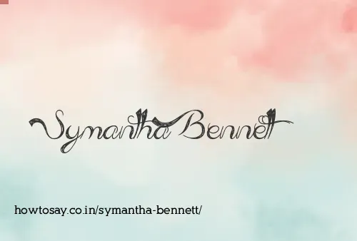 Symantha Bennett
