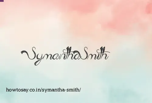 Symantha Smith