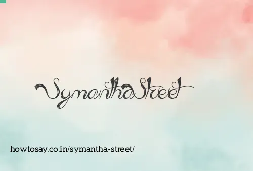 Symantha Street