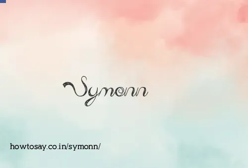 Symonn