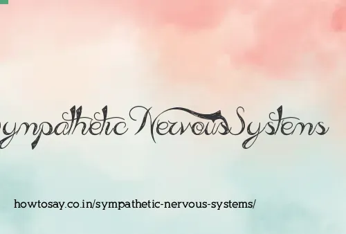 Sympathetic Nervous Systems