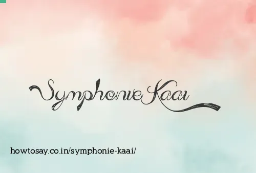Symphonie Kaai